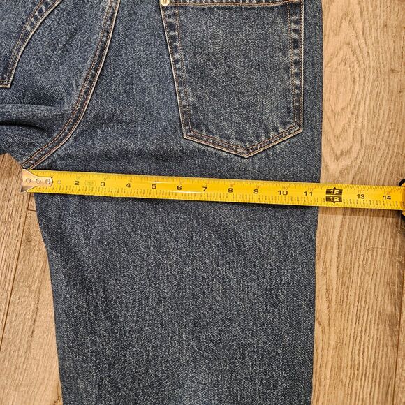 Vintage I. B. Diffussion Blue Jeans Stud Embellishments Woman Size 4 - Picture 6 of 9